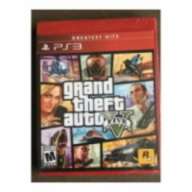 GREATEST HITS  
PS3  
grand theft auto V  
M  
R