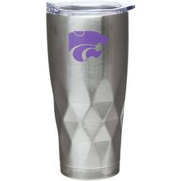 The Memory Company - Kansas State Wildcats 22oz. Diamond Bottom Stainless Steel Tumbler - Multicolor