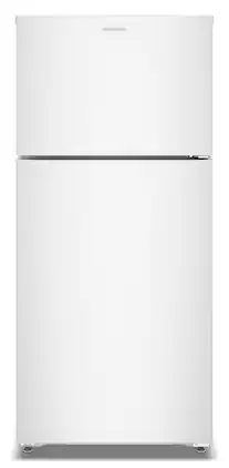 Amana - 28 in. Wide 14.3 cu. ft. Top-Freezer Refrigerator With A Large Crisper Drawer - White