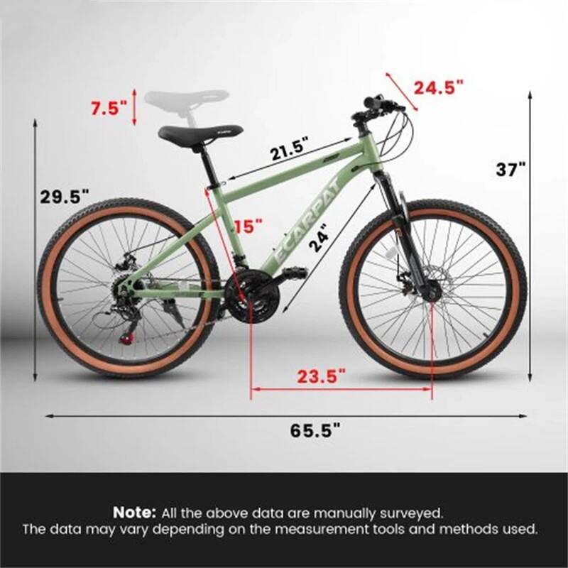 7.5"  
29.5"  
21.5"  
15"  
24"  
24.5"  
37"  
23.5"  
65.5"  

Note: All the above data are manually surveyed. The data may vary depending on the measurement tools and methods used.