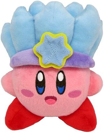 Front. Little Buddy - Nintendo - Kirby Adventure Kirby 5" Ice Plush - Collectibles - Multicolor.