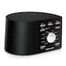ASTI - Sound + Sleep Noise Machine - Non-Looping Environmental/Nature Sounds for Sleep - With Sleep Timer & Headphone Jack - Black