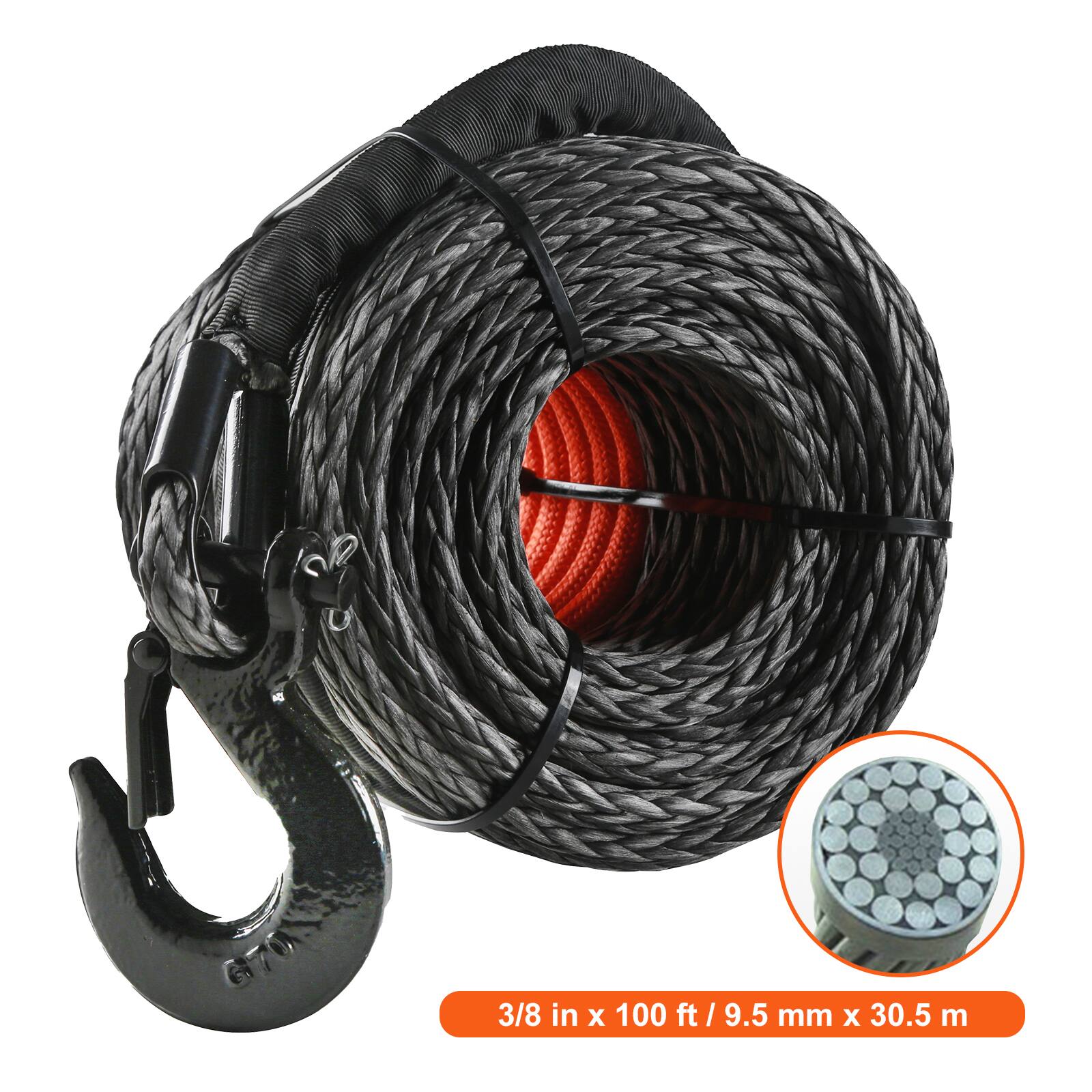3/8 in x 100 ft / 9.5 mm x 30.5 m