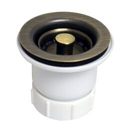 Whitehaus - 2" Basket strainer - Brown