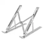 Front. Allsop - Compact Aluminum Laptop Stand - Silver.