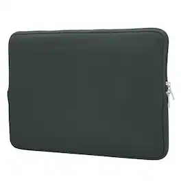 Unique Bargains - Laptop Case - Polyester Computer Sleeve Carrying Bag, Waterproof Protective Cover for 13" Notebook - Dark Gray