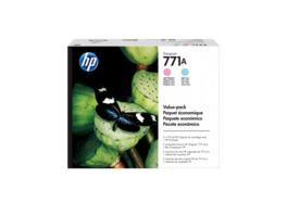HP - 771A 775-ml Matte Black DesignJet Ink Cartridge, B6Y15A
