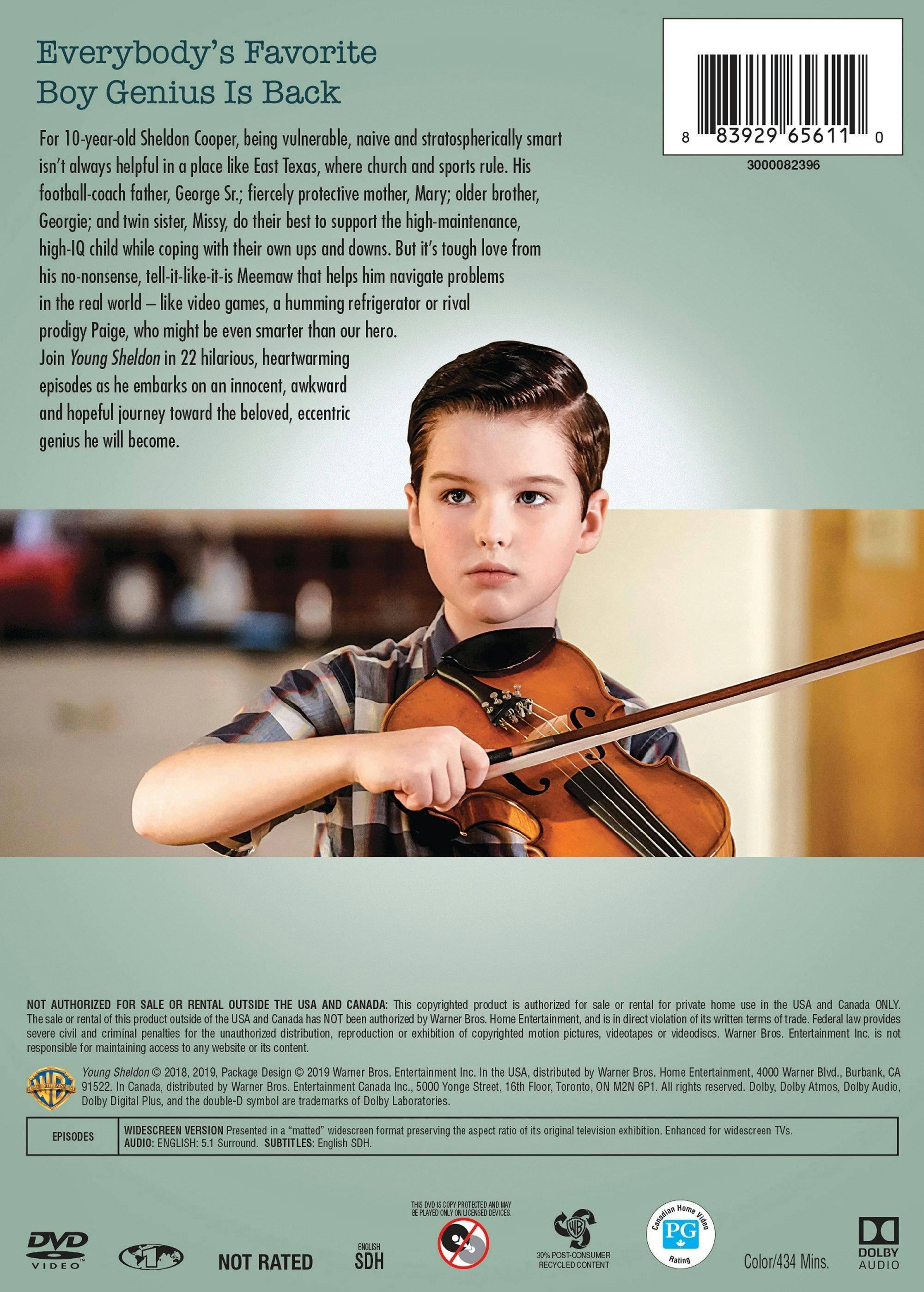 Angle. Young Sheldon: The Complete Second Season [DVD].