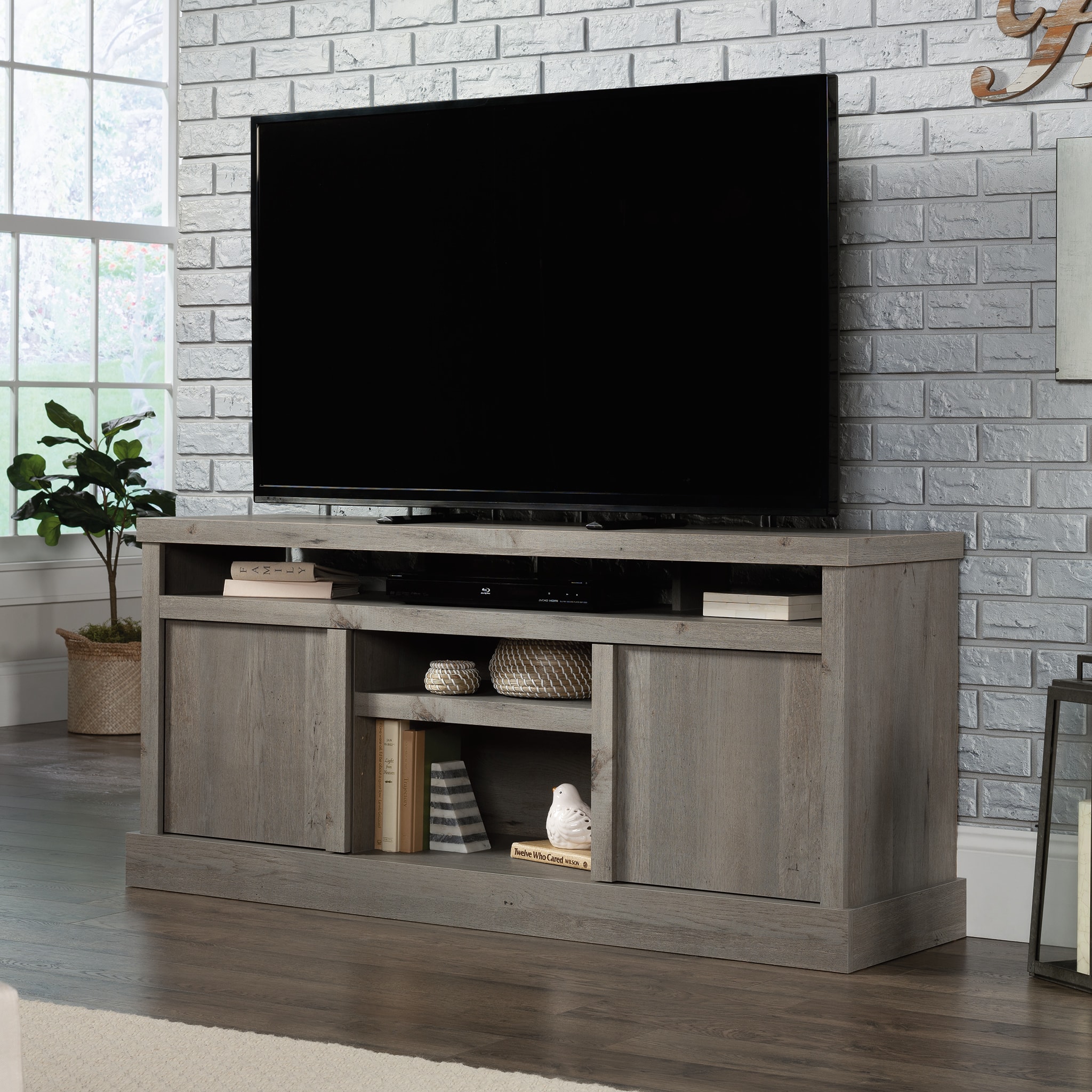 Sauder – Cannery Bridge TV Credenza – Mystic Oak Sansujyuku sansujyuku.com