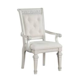 Manhattan Lane - Miamy Dining Armchair Set of 2, Solid Wood - Ivory