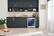 Alt View 11. Zephyr - 4.75 Cu.Ft. Brisas 24 in. 38-Bottle Built-In or Freestanding Dual Zone Wine Cooler - Stainless Steel + Glass.