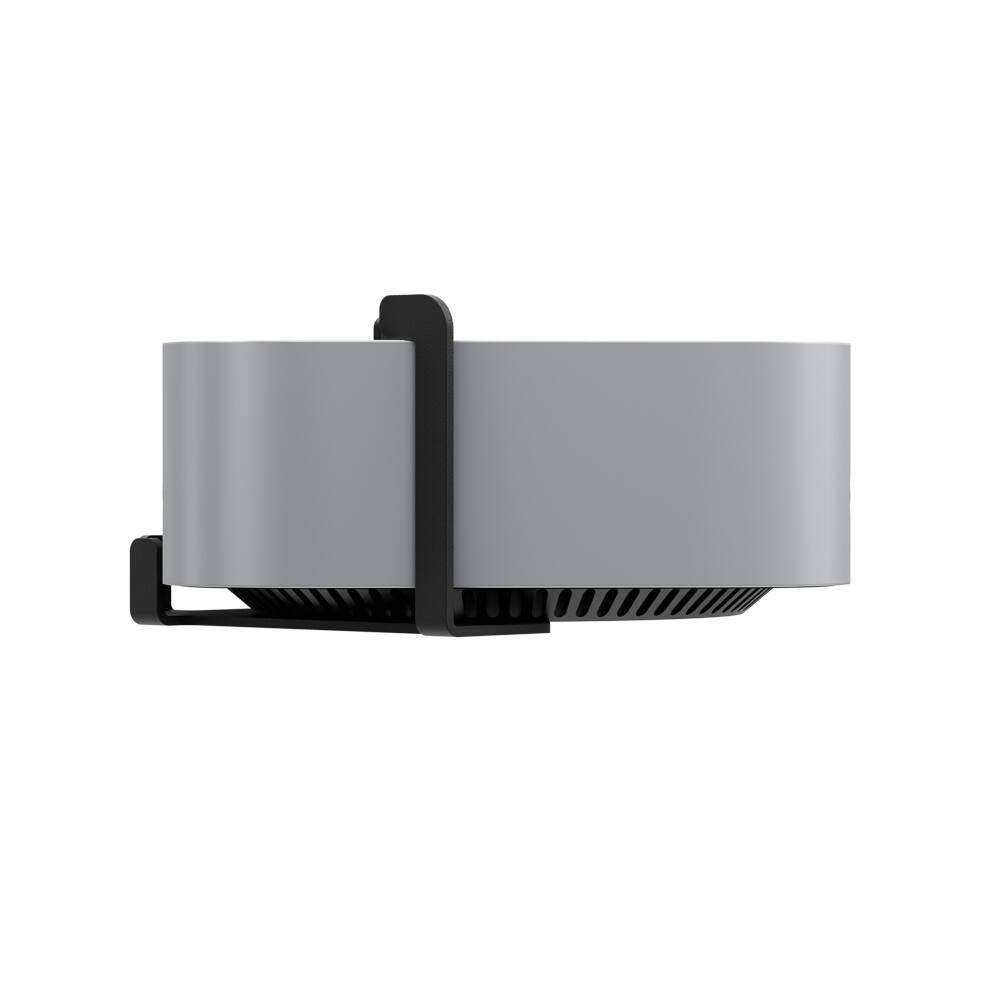 Alt View 2. RackSolutions - RackSolutions Quickmount Apple Mac Mini VESA Wall Mount (M4, 2024) - Black.