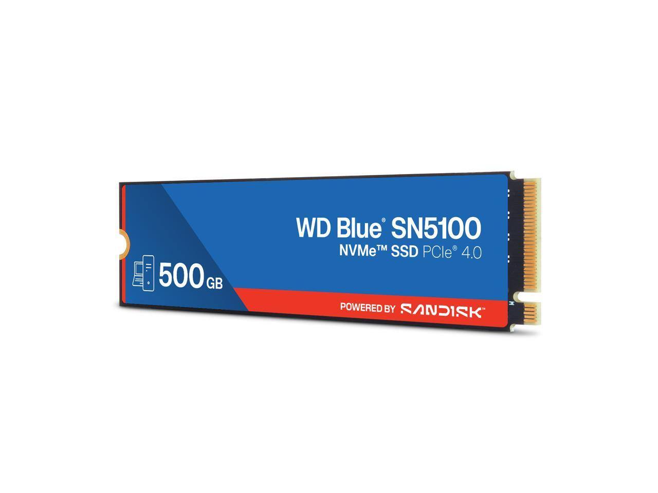 SanDisk WD Blue SN5100 M.2 2280 500GB PCI Express 4.0 x4 3D NAND