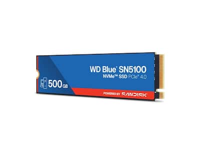 Western Digital SanDisk WD Blue SN5100 M.2 2280 500GB PCI Express Western Digital SanDisk WD Blue SN5100 M.2 2280 500GB PCI Express