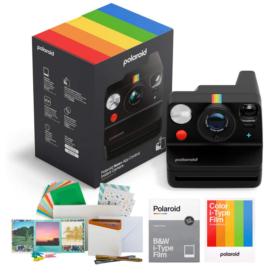 Polaroid Originals - Polaroid Flip Instant Camera with Sonar Autofocus Bundle with Films