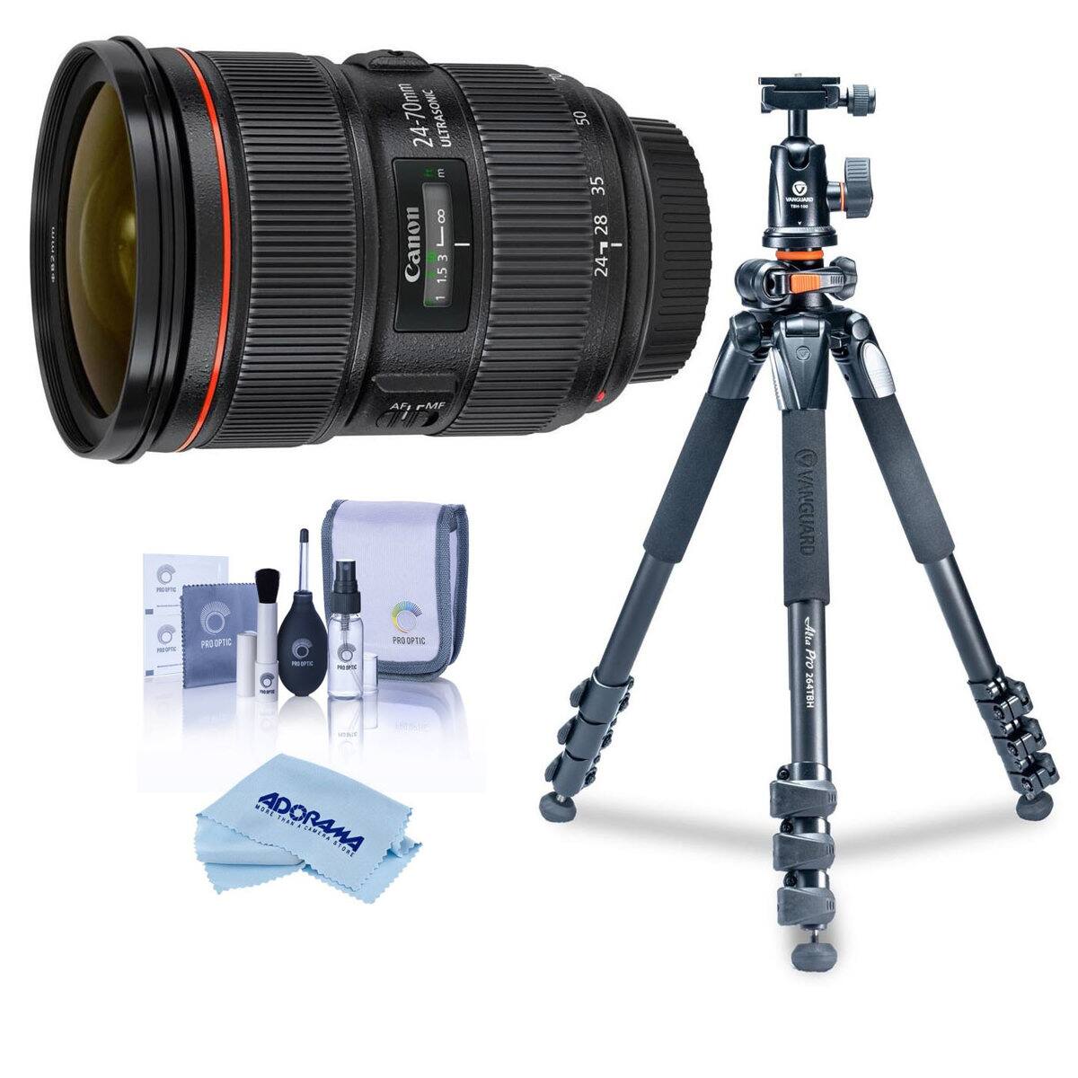 24-70mm ULTRASONIC EF Canon L 8! 3 1.5 AFI rMF PRO OPTIC PROOPTIC 16.9%   MORE THAN ADORAMA ACADERA STORE

50 35 28 24

VIXOCIAUS VANGUARD Alta Pro 264TBH