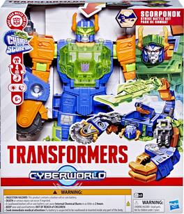 Hasbro - Tra Cyberworld Scorponok Strike Battle - COLLECTIBLES - Multicolor