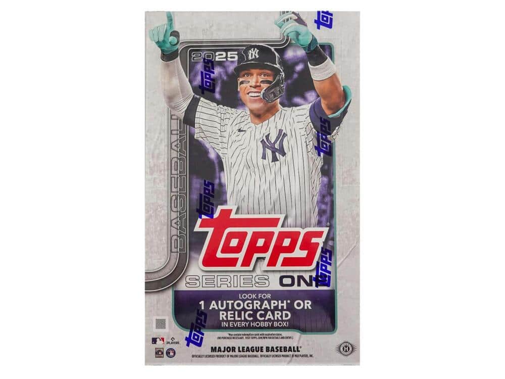 2025 Topps Series 1 Baseball Hobby Box price history on PriceWatchPro