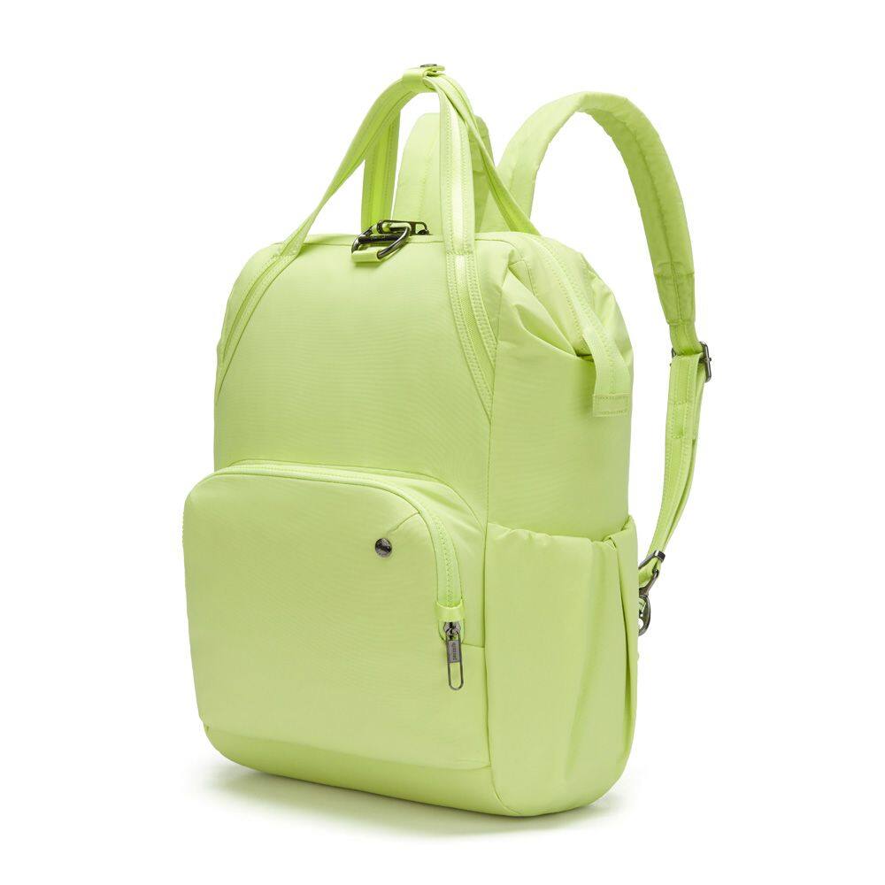 Left. Pacsafe - Citysafe CX backpack, Matcha - Matcha.