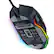 The Basilisk V3 gaming mouse has a unique design, featuring a rainbow light on the bottom. The mouse is equipped with an optical sensor and has a DPI of 26,000. The product is made in China and is rated for use in the UK, Canada, and the United States. The model number for this mouse is RZ01-04000100, and it is compatible with both Windows and Mac operating systems.