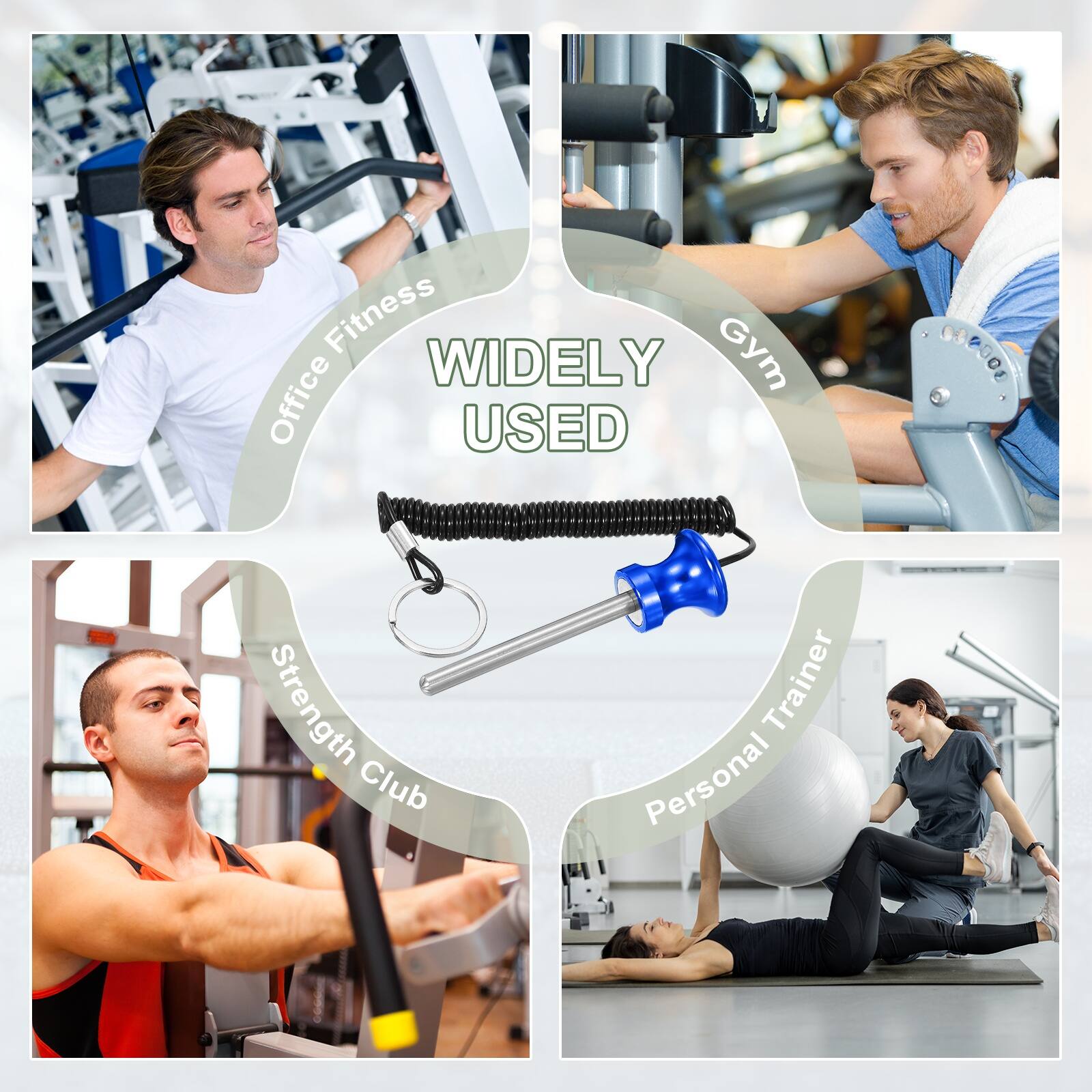 Office Fitness  
Gym  
Strength Club  
Personal Trainer  
WIDELY USED