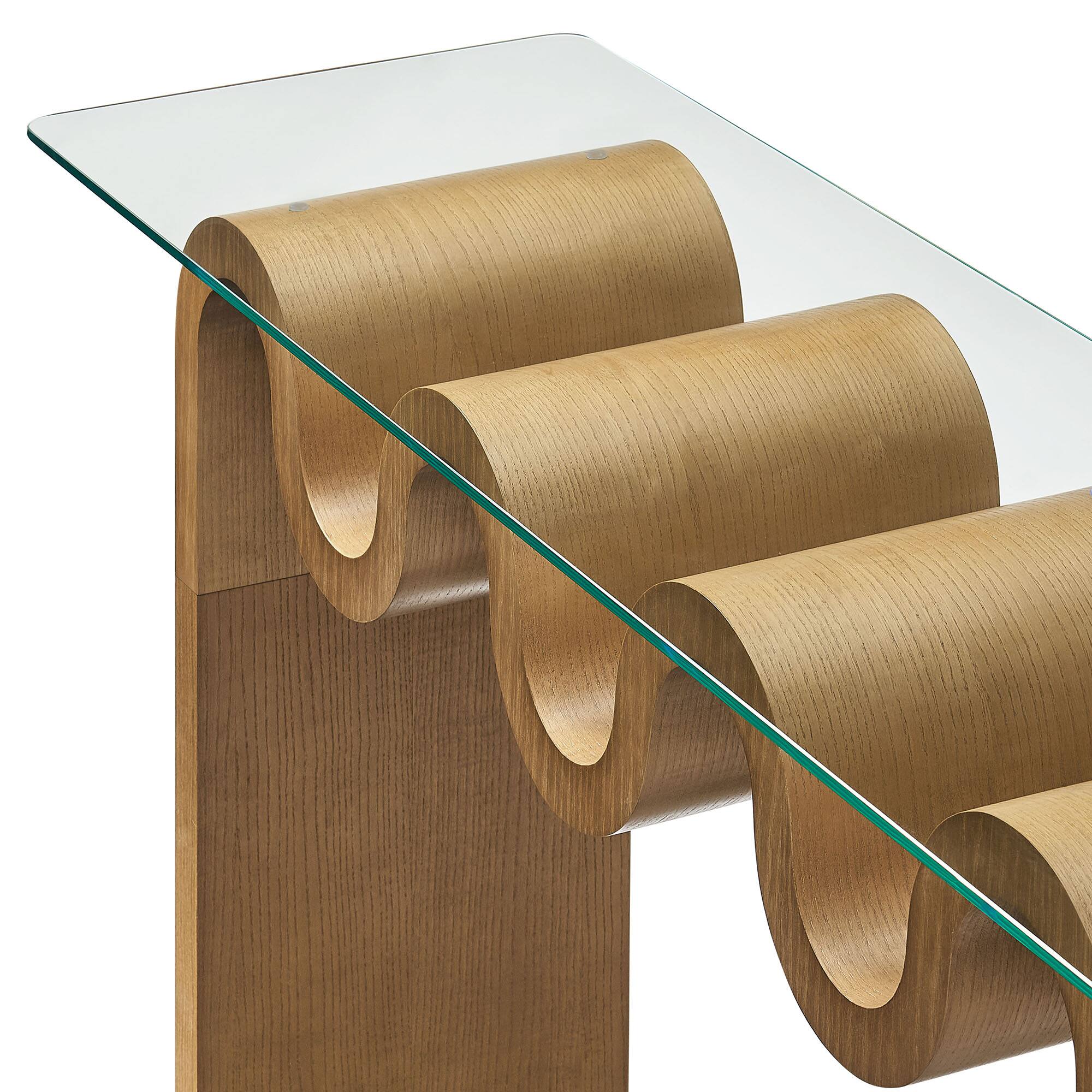 Alt View 5. Modway - Ondine Glass Top 50" Console Table by Modway - Natural.