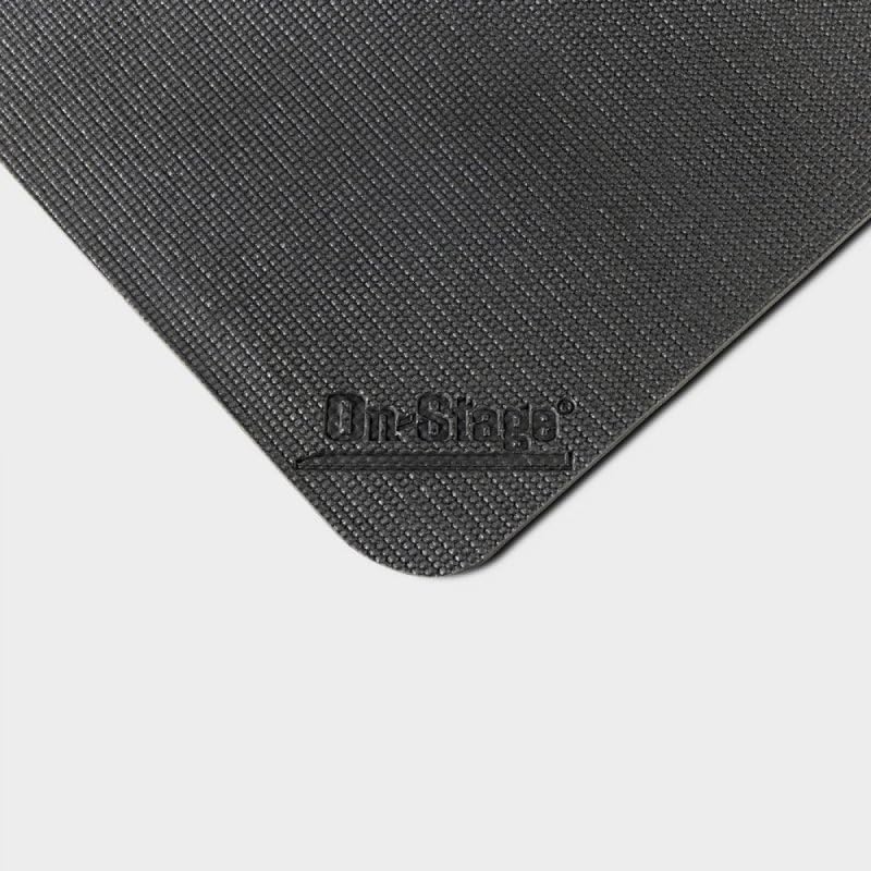 Alt View 7. On Stage Stands - OnStage Drum Set Rug (DMA7550) - Black.
