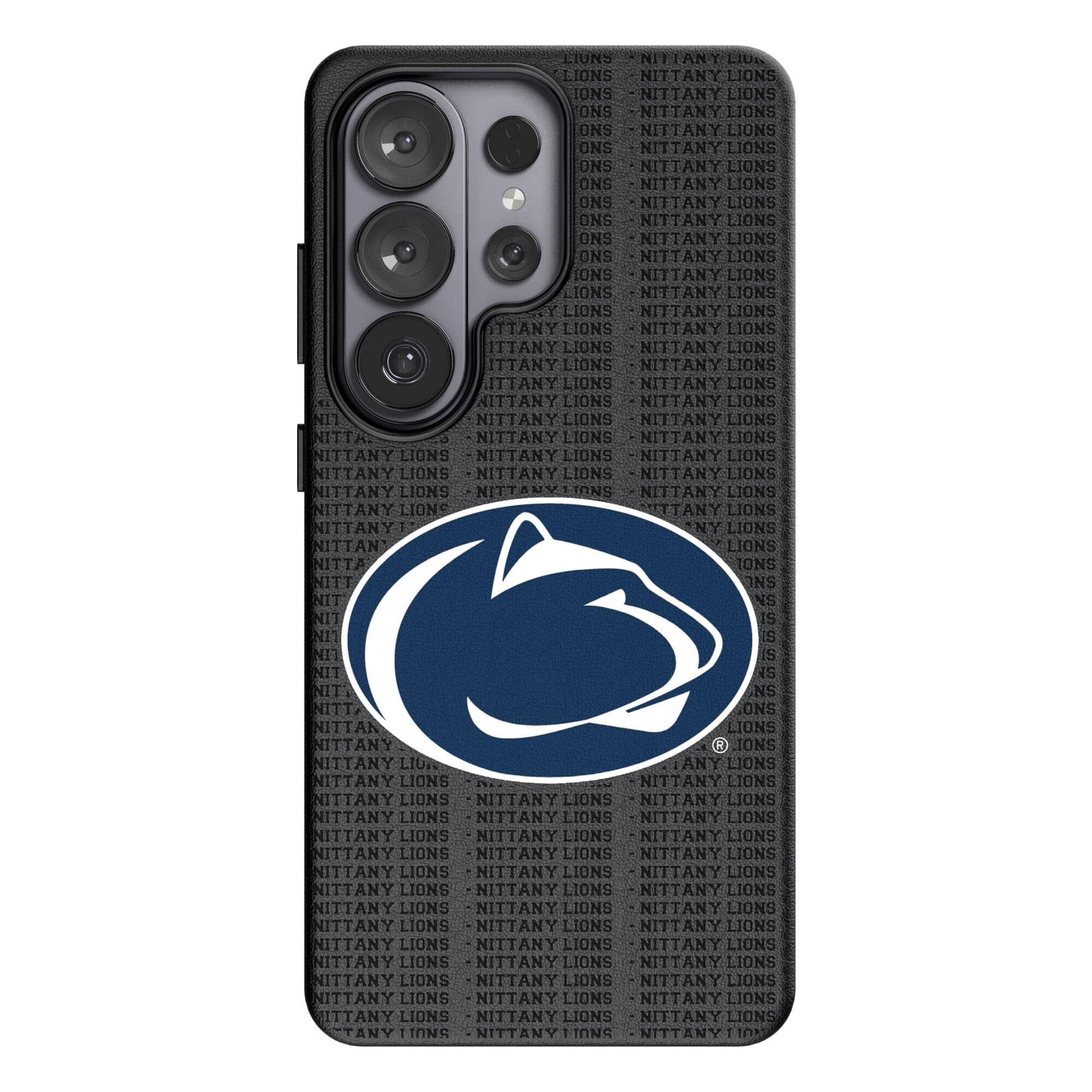Keyscaper - NCAA - Penn State Nittany Lions Text Backdrop Galaxy Magnetic Bump Case - S25 Plus - Black price history on PriceWatchPro