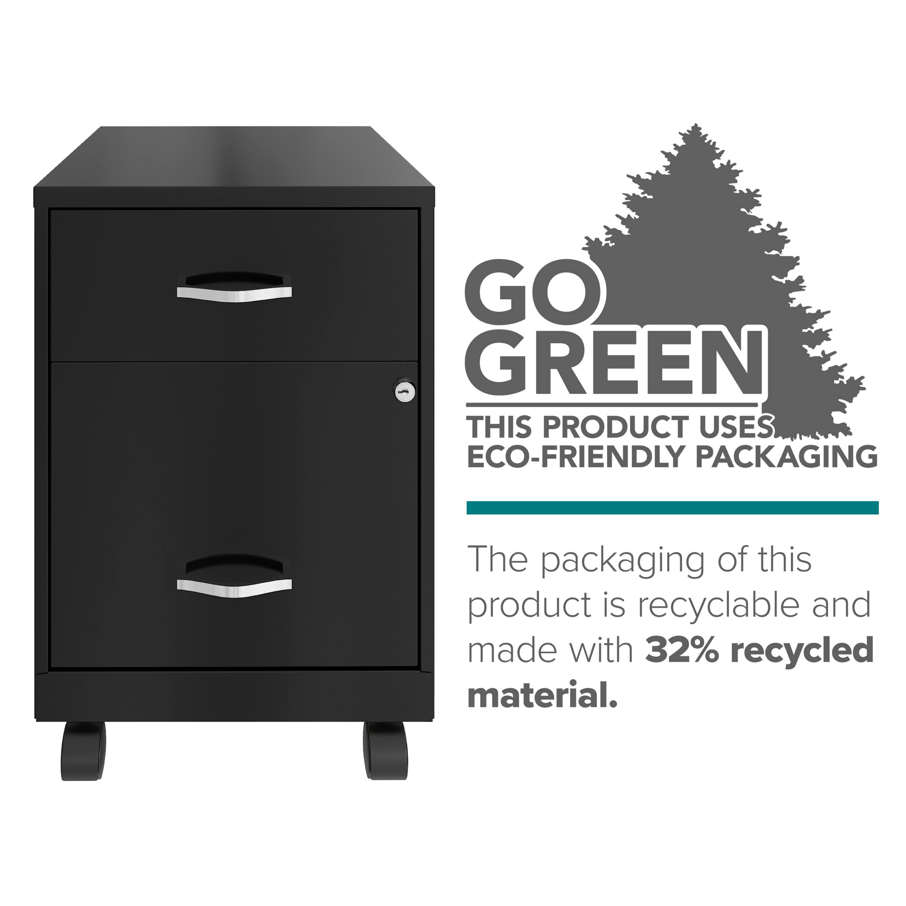 GO GREEN  
THIS PRODUCT USES ECO-FRIENDLY PACKAGING  

The packaging of this product is recyclable and made with 32% recycled material.