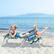 Alt View 8. Costway - Costway 4-Pack Folding Backpack Beach Chair 5-Position Outdoor Reclining Chairs with Pillow - Blue.