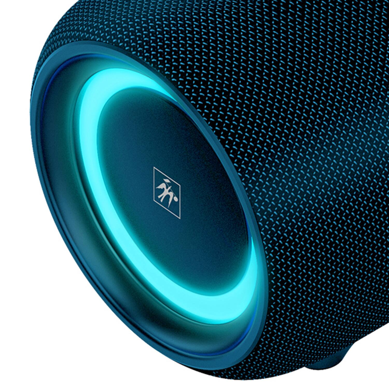 Back. Fisher Studio Pro - Torrent Pro Bluetooth FM Radio LED Boom Box and Speakerphone SBX950 - Navy Blue.