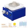 VEVOR - Mini Pottery Wheel, for Kids or Beginners, 2 Turntables 2.6in/3.9in Ceramic Wheel Machine, Adjustable 0-300RPM Speed - Blue