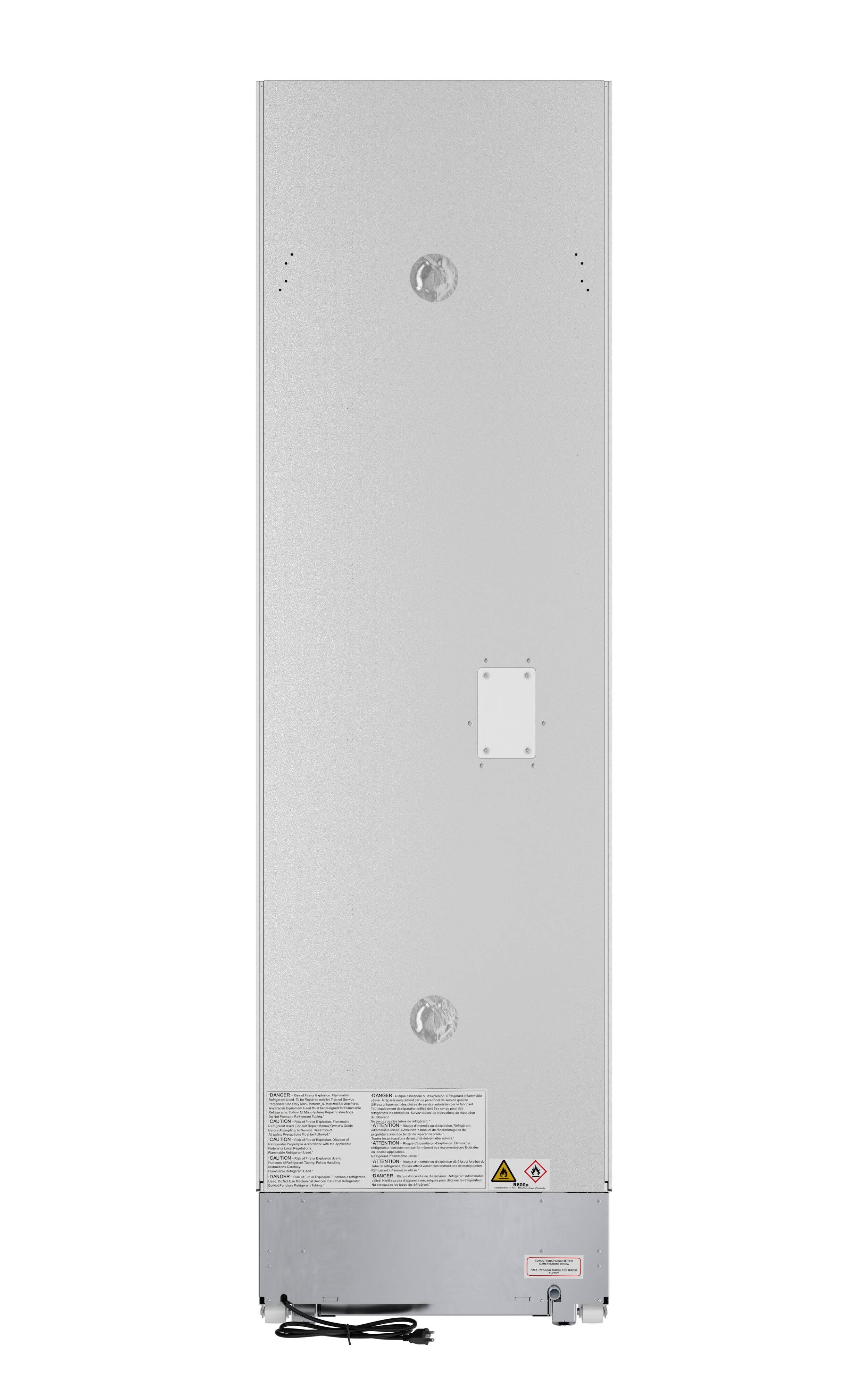 Alt View 7. Koolmore - Panel Ready Column Refrigerator and Freezer, 24" Refrigerator and 24" Freezer - White.