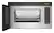Alt View 15. KitchenAid - 1.1 Cu. Ft. Convection Flush Built-In Over-the-Range Microwave with Air Fry Mode - Black Stainless.