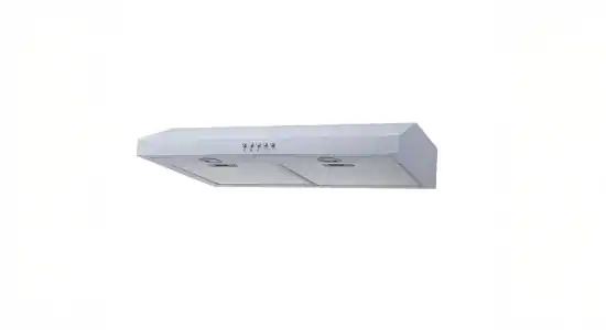 Front. Winflo - Winflo 30 inch Convertible 330-CFM Under Cabinet Range Hood in White - White.