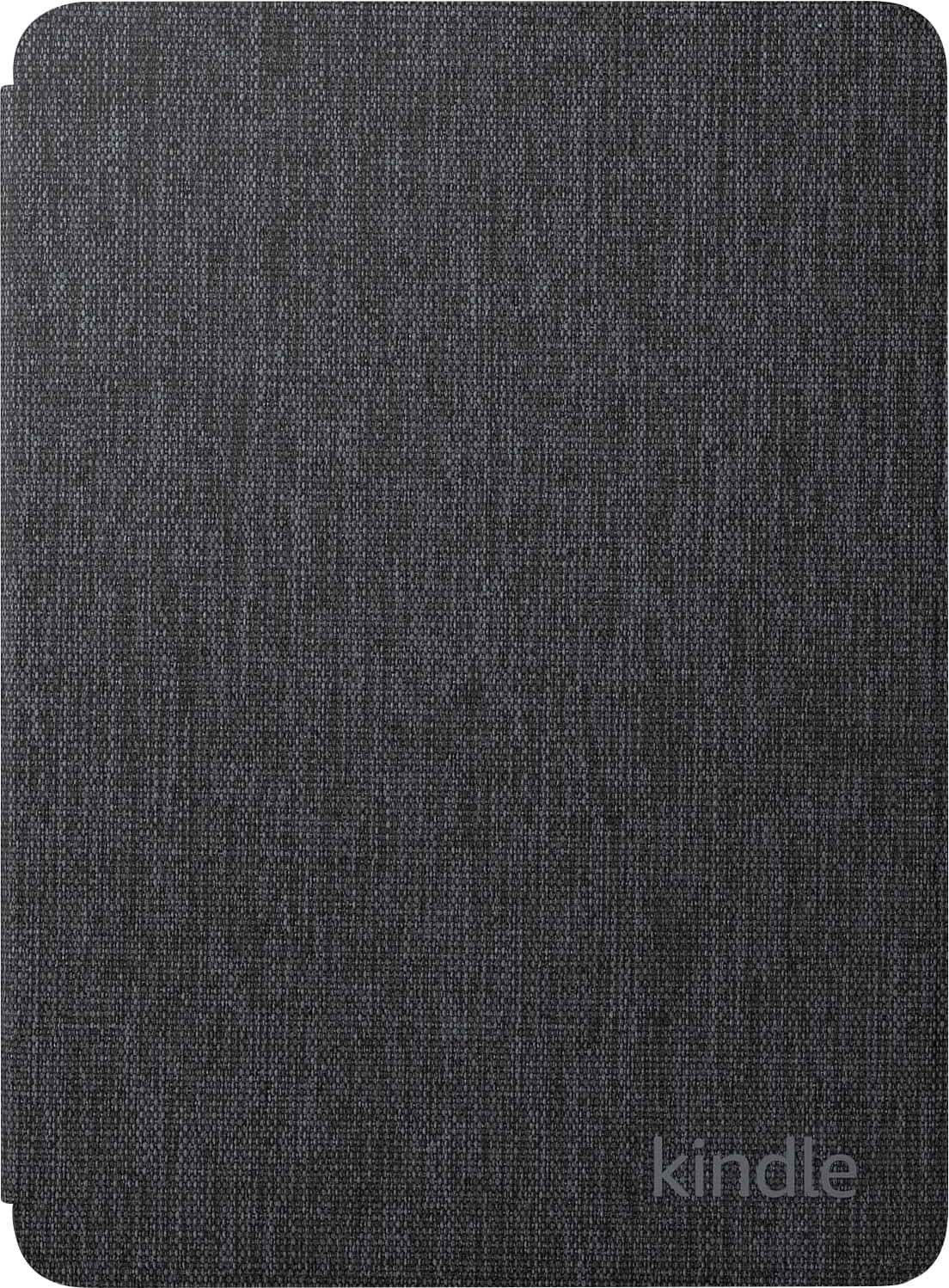 Angle. Amazon - Kindle Paperwhite/Colorsoft Case, Water-Safe fabric, Foldable Lightweight Cover - Black.