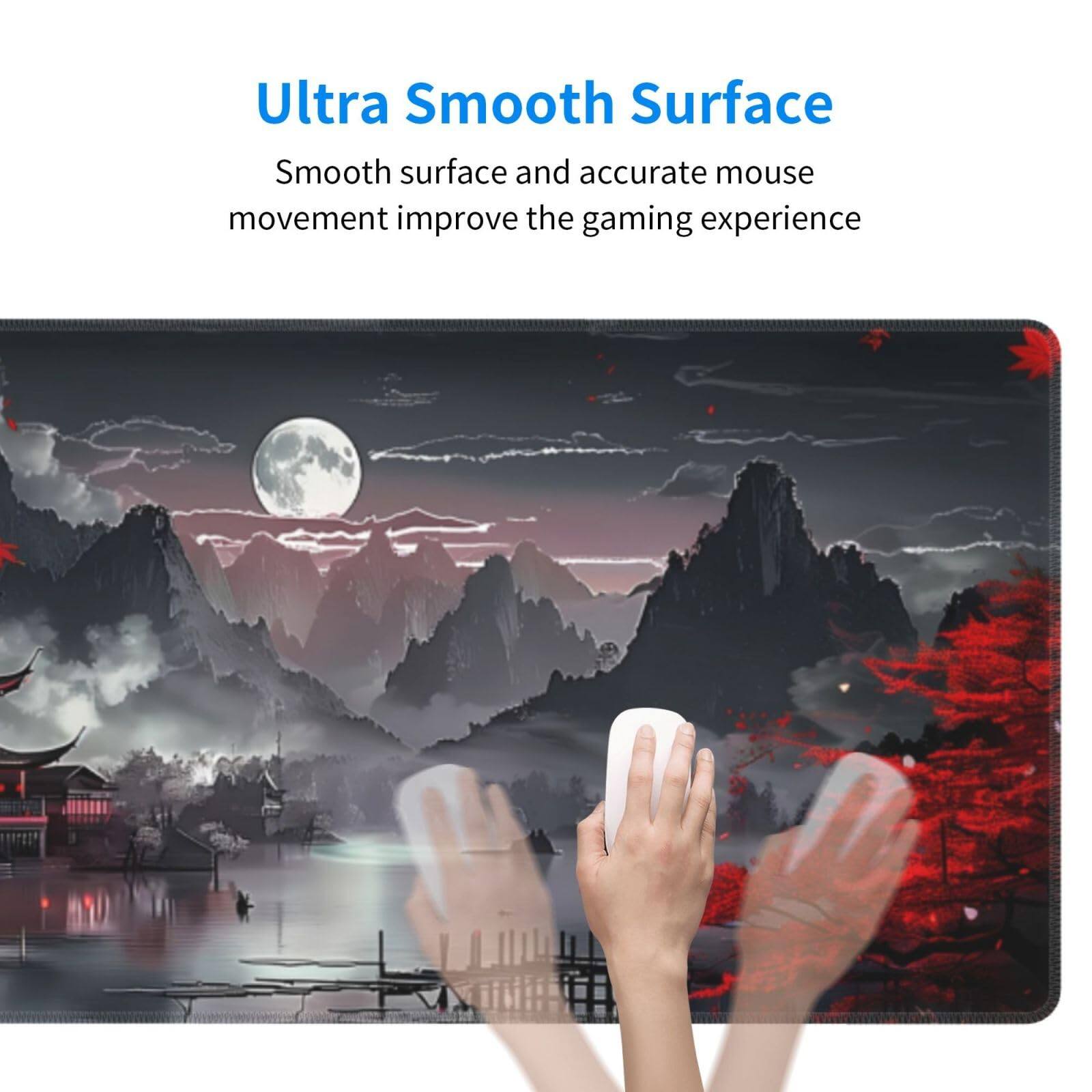 Ultra Smooth Surface

Smooth surface and accurate mouse movement improve the gaming experience