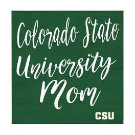Jardine - Colorado State Rams 10'' x 10'' Mom Plaque - Green