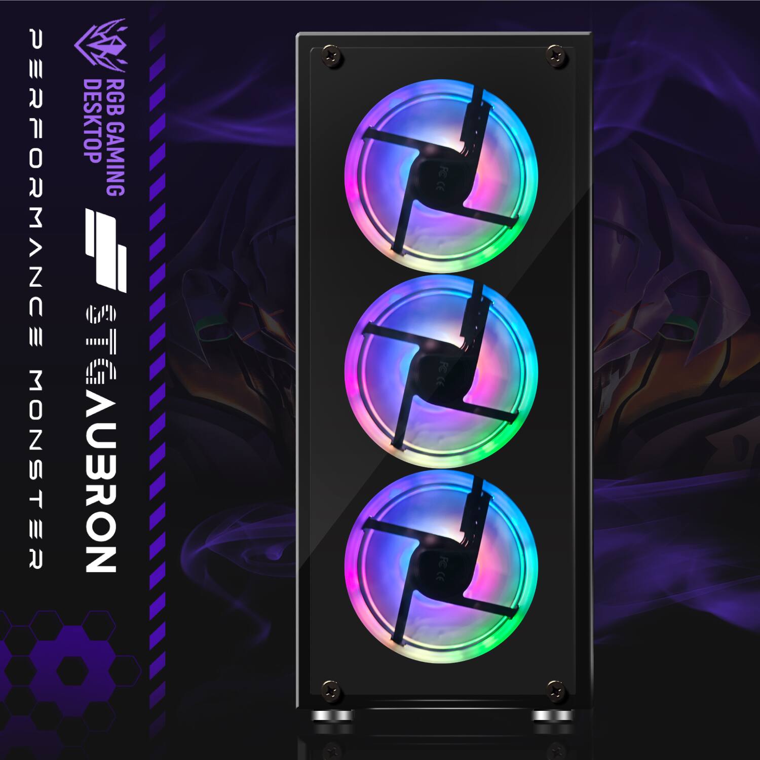 PERFORMANCE MONSTER RGB DESKTOP GAMING  
AURON