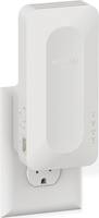 NETGEAR - AX3000 Dual-Band Wi-Fi 6 Wall Plug Range Extender - White - Angle_Zoom