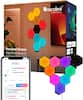 Nanoleaf - Shapes Ultra Black Hexagons Smarter Kit (9 Panels) - Multicolor