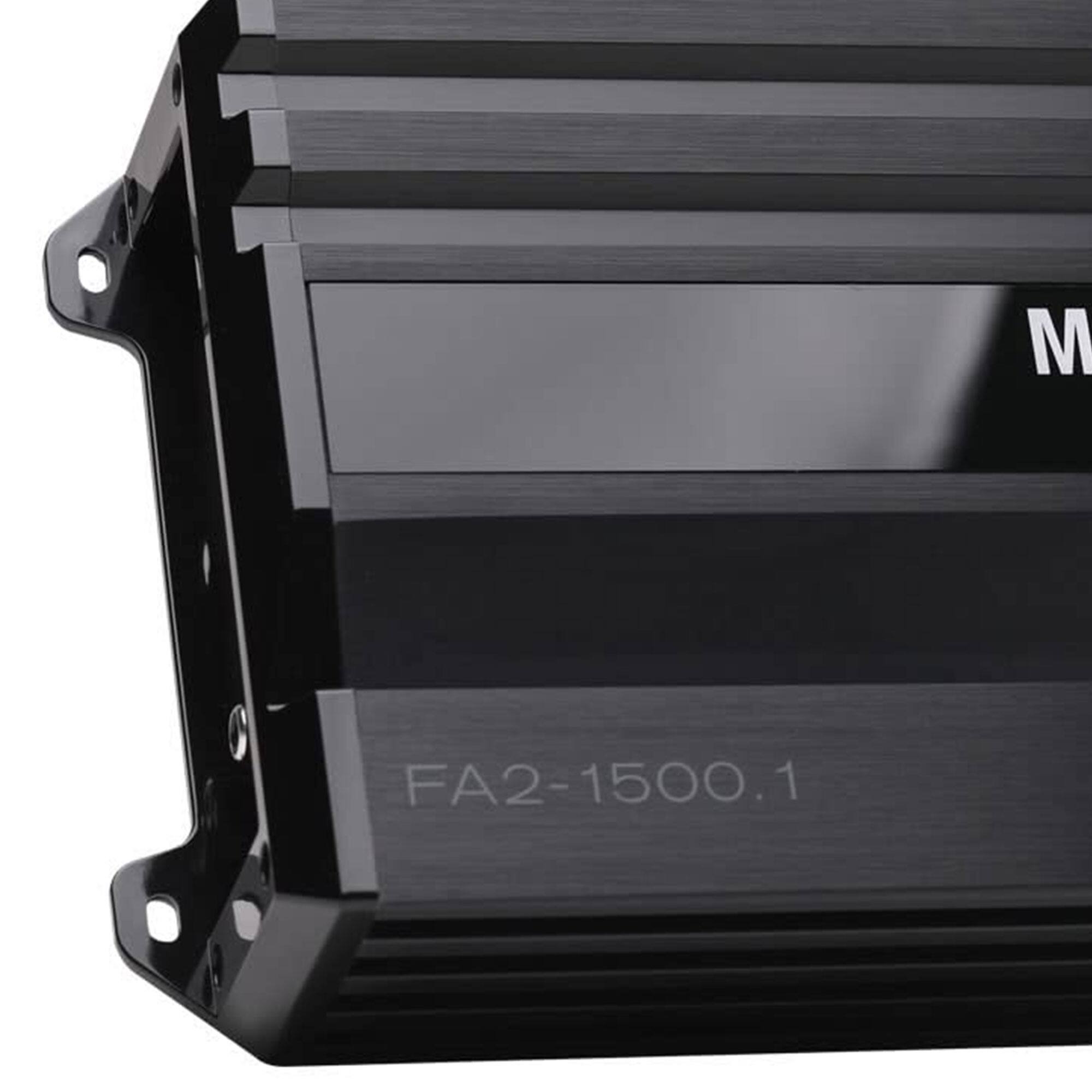 Alt View 4. MB Quart - MB Quart Formula 1,500 Watt Mono Car Audio Mobile Amplifier, FA2-1500.1, Black - Black.