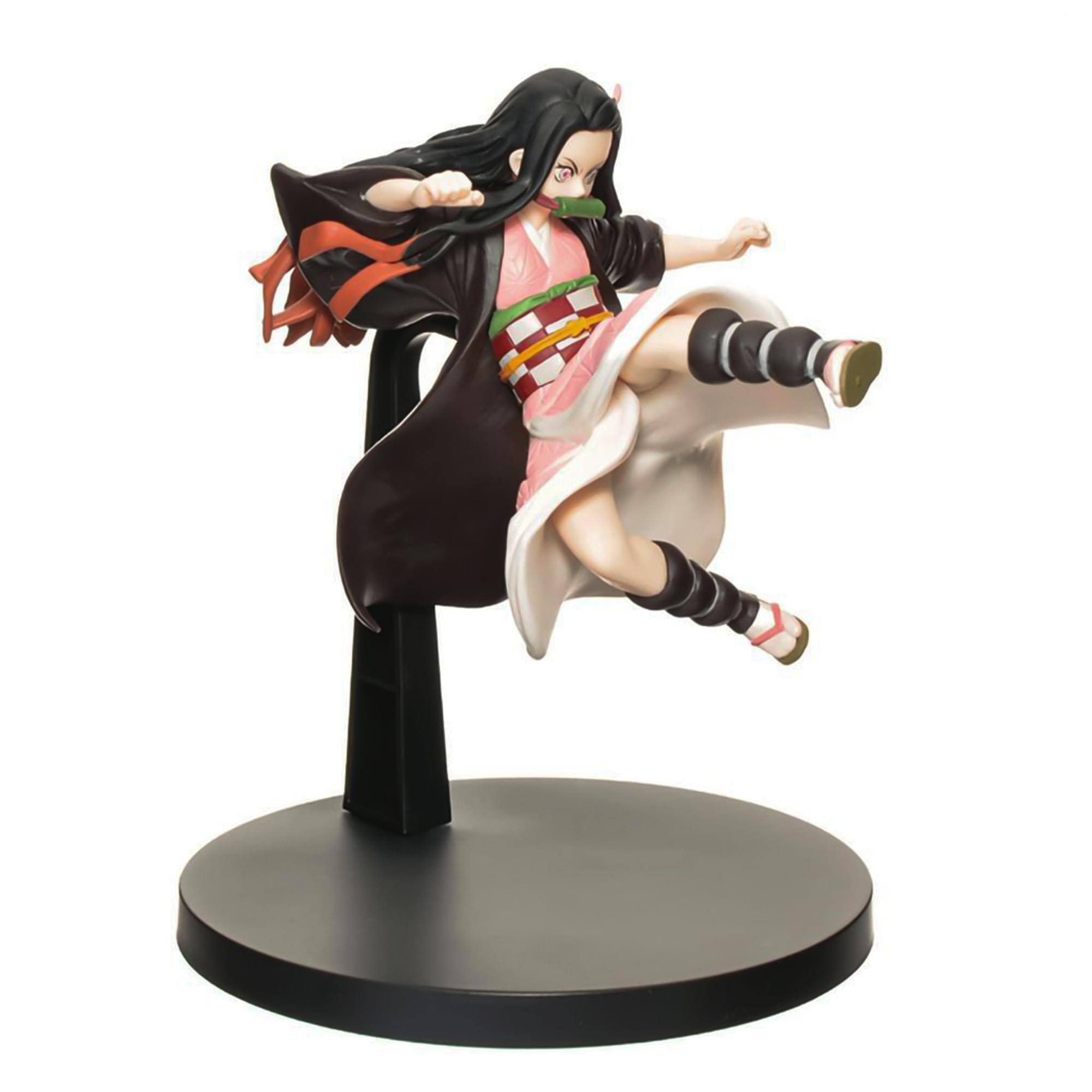 Alt View 2. Banpresto - Banpresto Demon Slayer Vibration Stars Figure | Nezuko Kamado - Black.
