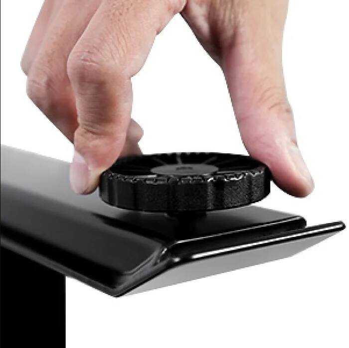 Alt View 2. FlexiSpot - FlexiSpot 48"W Electric Height Adjustable Standing Desk, with Programmable Controls & Anti-Collision, Black - Black.