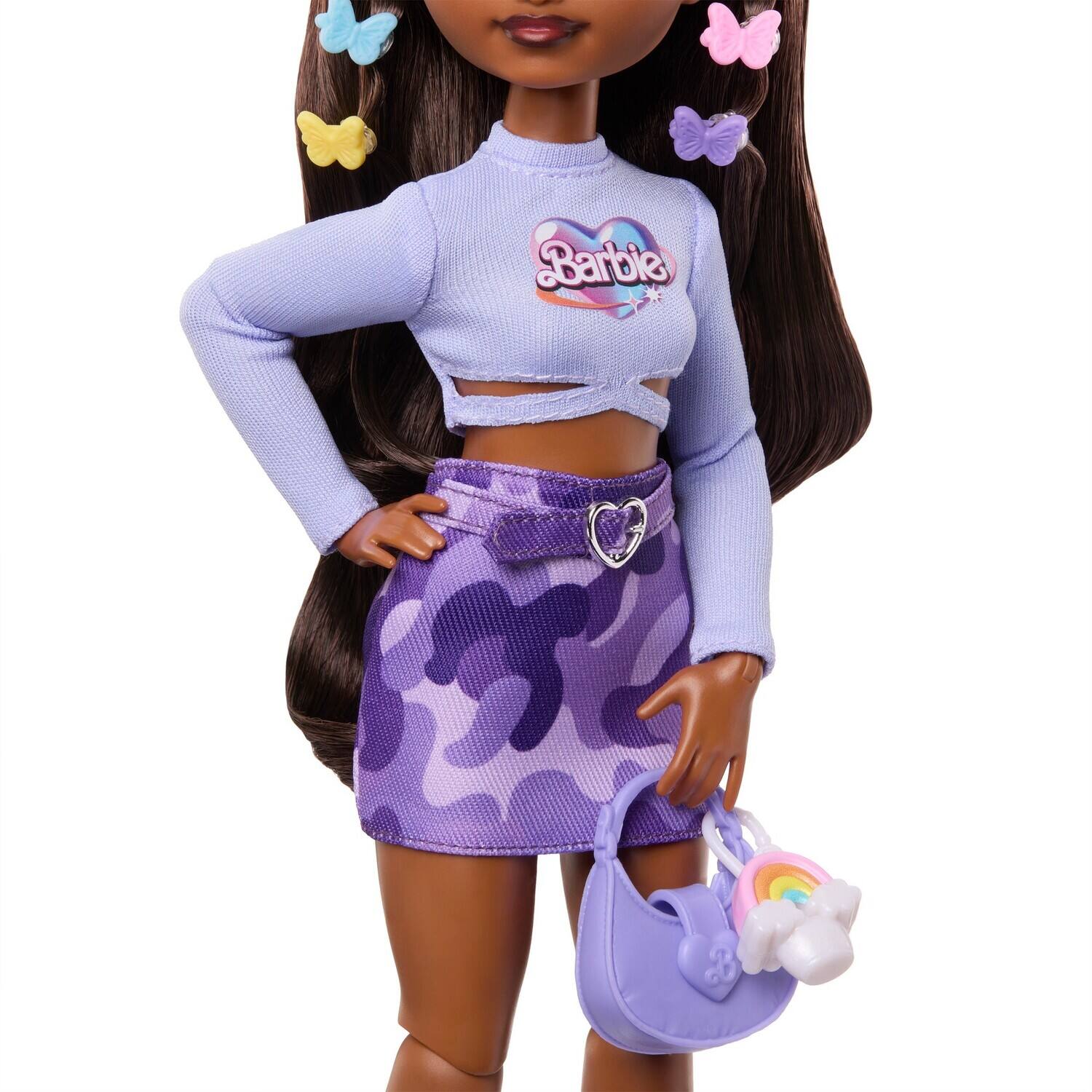 Alt View 2. Mattel - Barbie Dream Besties Weekend Getaway Brooklyn Fashion Doll & Accessories   - COLLECTIBLES - Multicolor.