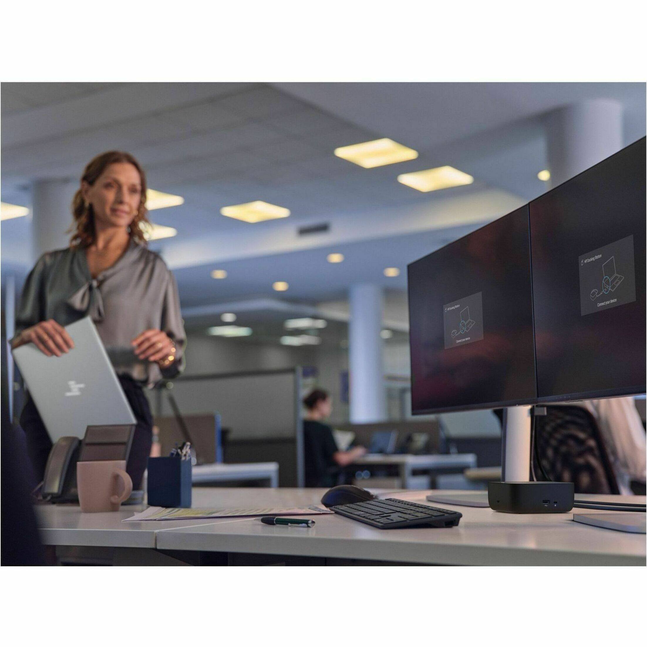 Alt View 25. HP - USB Type C Docking Station.