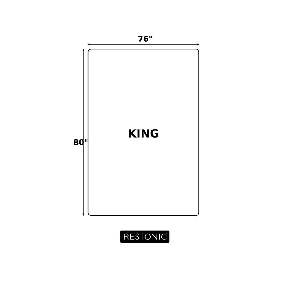 76" x 80" KING RESTONIC