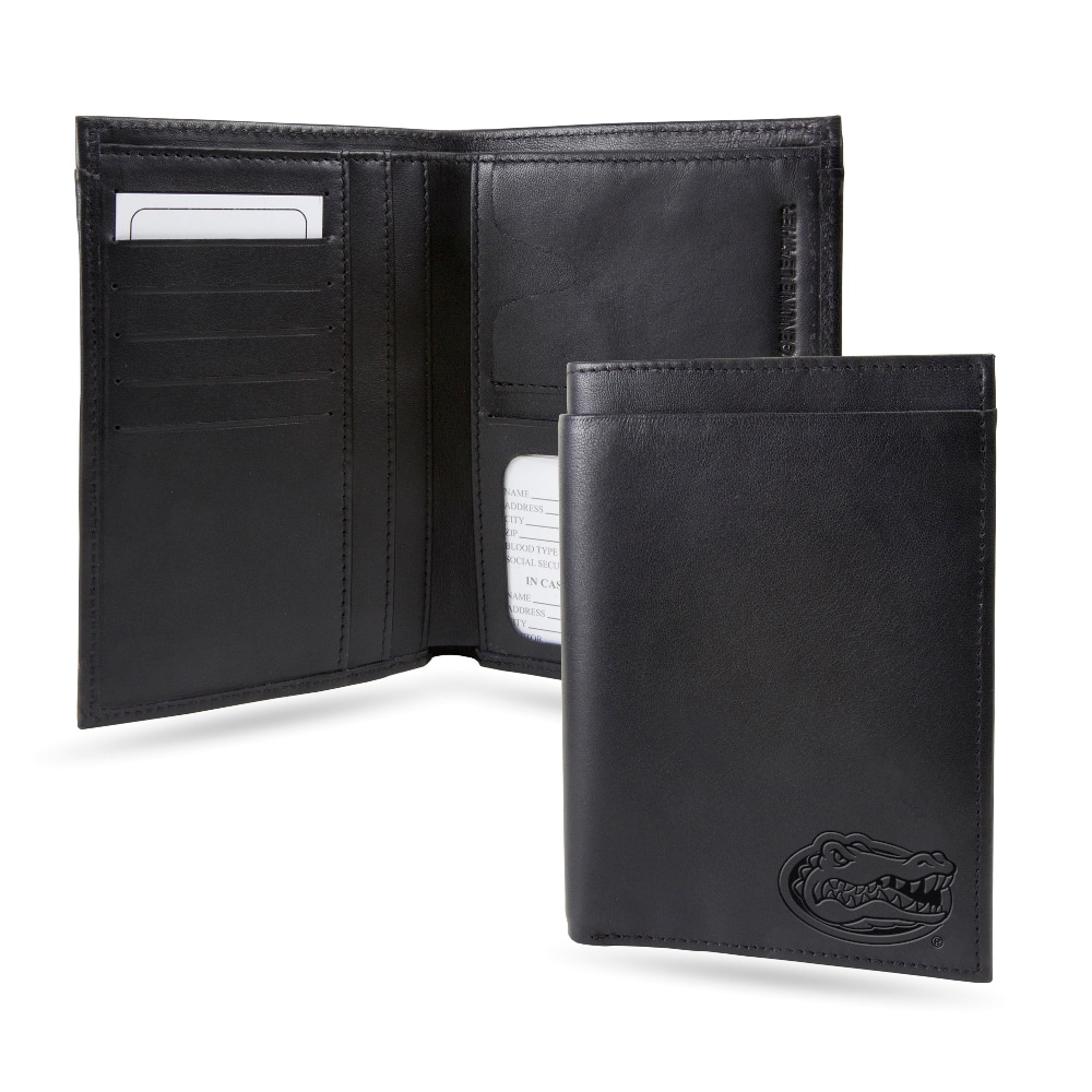 Rico Industries - University of Florida Gators RFID Blocking Traveling Passport Leather Wallet - Multi