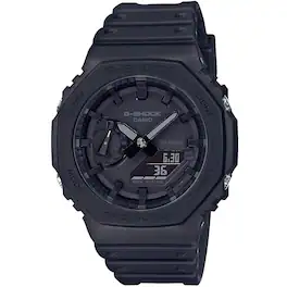 Casio - Men's G-Shock GA-2100 Series Dial Watch - GA2100-1A1 - Black