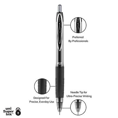 Signo JIGN Preferred By Professionals  
207  
Designed For Precise, Everyday Use  
Needle Tip for Ultra-Precise Writing  
uni Super Ink